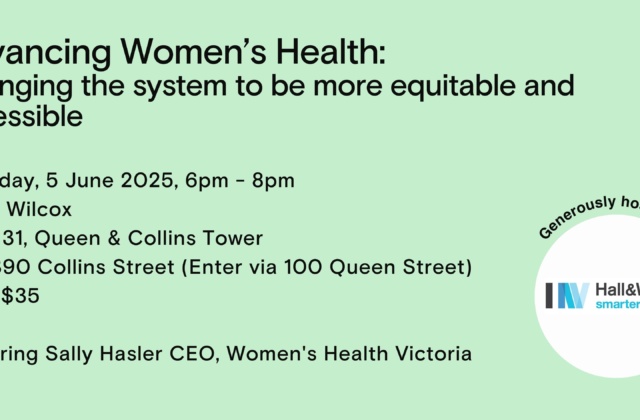 Advancing Women's Health: Changing the system to be more equitable and accessible